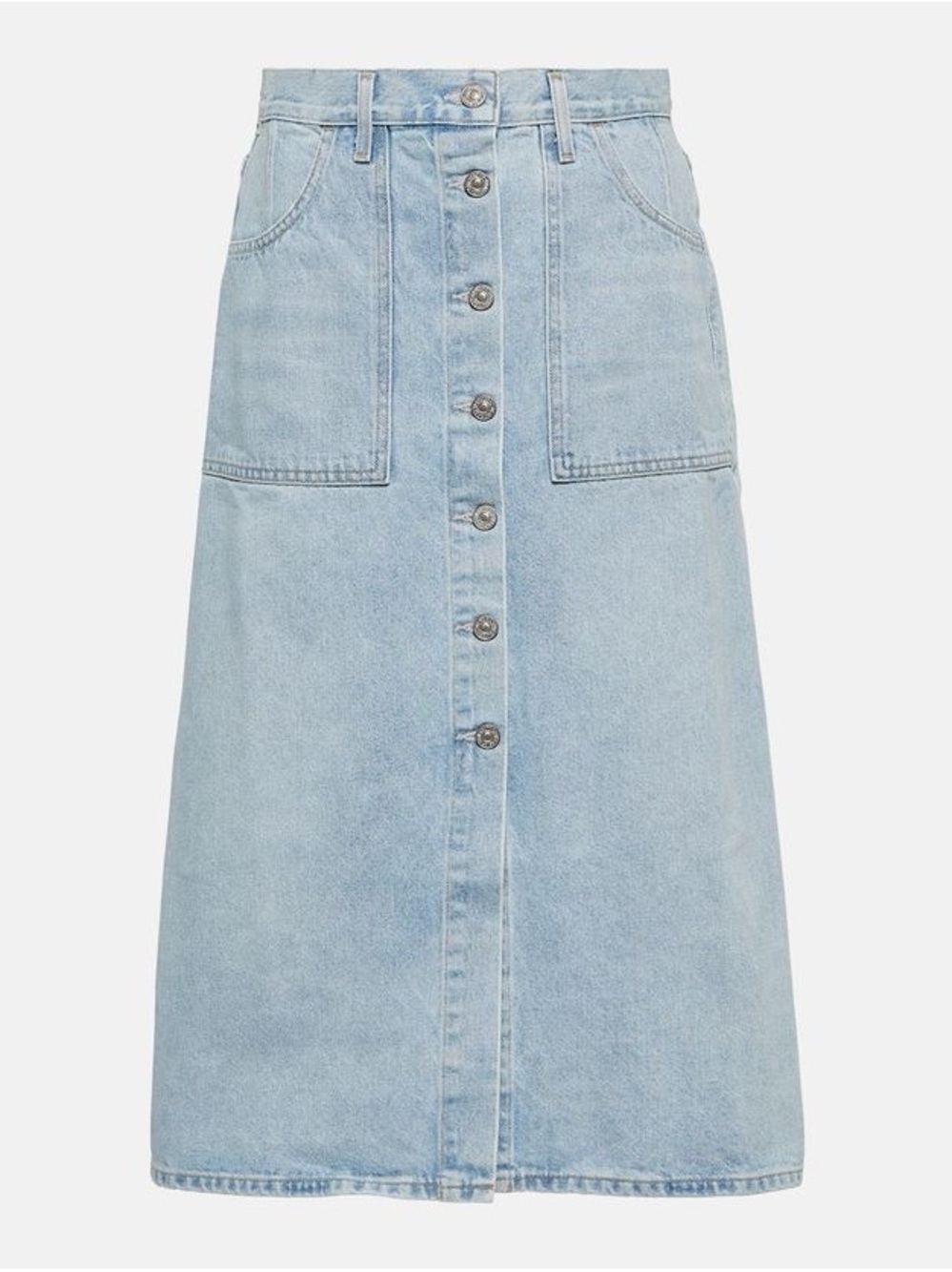 Citizens Of Humanity Anouk denim midi skirt